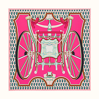 カレ 90 《四輪馬車の車輪》 | Hermès - エルメス-公式サイト